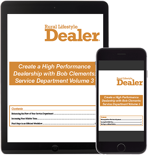 Create a High Performance Dealership with Bob Clements: Service Department Volume 3