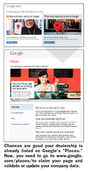 Google Places screenshot