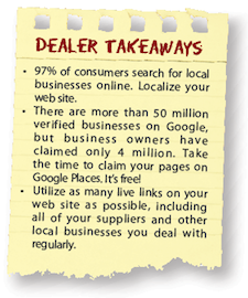 Dealer Takeaway Notes