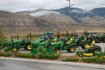 Prairie Coast equipment lot mowers and utility tractors - Kamloops, B.C., Canada