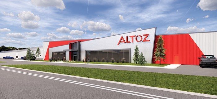 Altoz will be adding 62,500 square feet of state-of-the-art manufacturing space by Fall 2022.