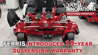 Ferris Introduces 10-Year Suspension Warranty