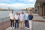 Winning golf team