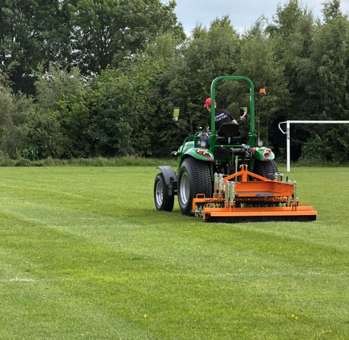 Compact Tractors for Grassroots Sports Turf Maintenance