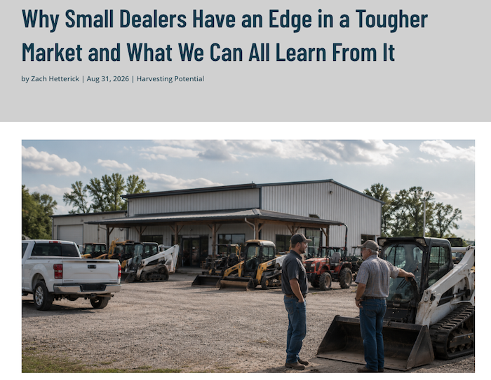 Why Small Dealers Have an Edge in a Tougher Market