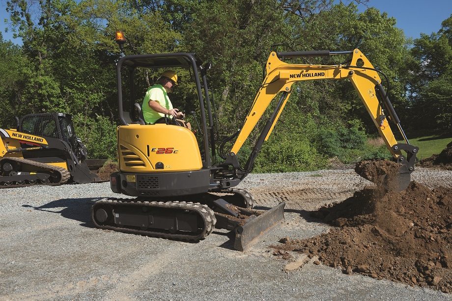 New Holland Construction Showcases New Full Line of Mini Excavators at