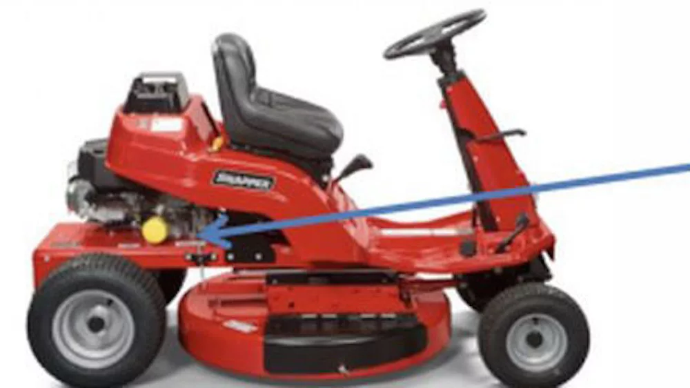riding mower