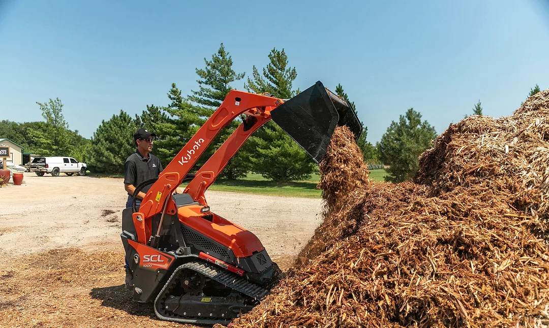 Kubota stand on loader