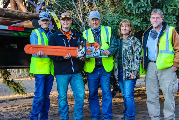 Stihl Christmas Tree