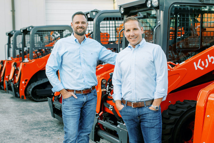 Florida Coast Equipment President & CEO Todd Bachman (Right) and Florida Coast Equipment Vice President Jason Watson