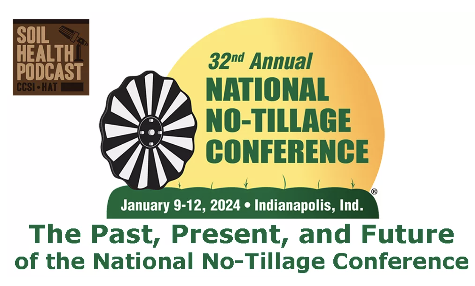 Soil Health Podcast, The Past, Present, and Future of the National No-Tillage Conference