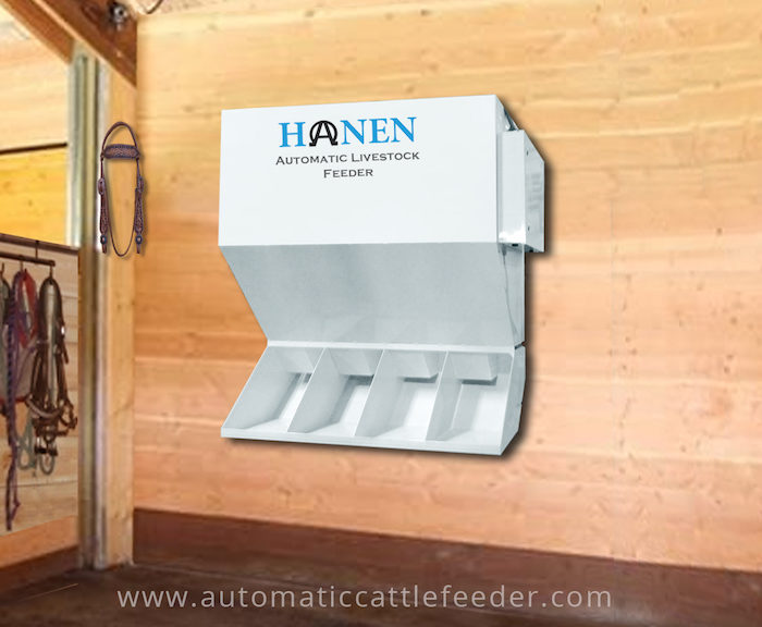Hanen LSF-4 Automatic Four Head Livestock Feeder_1118