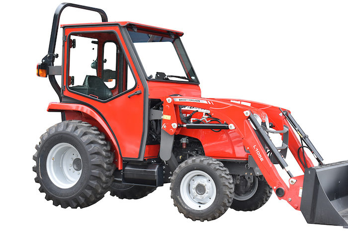 Curtis Industries All-Steel Cab for Massey Ferguson 1700E Series Compact Tractor_0420 copy