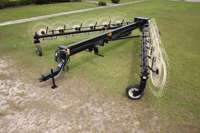 FlexRake LLC FlexRake Hay Rake with Baler Attachment_0320 copy
