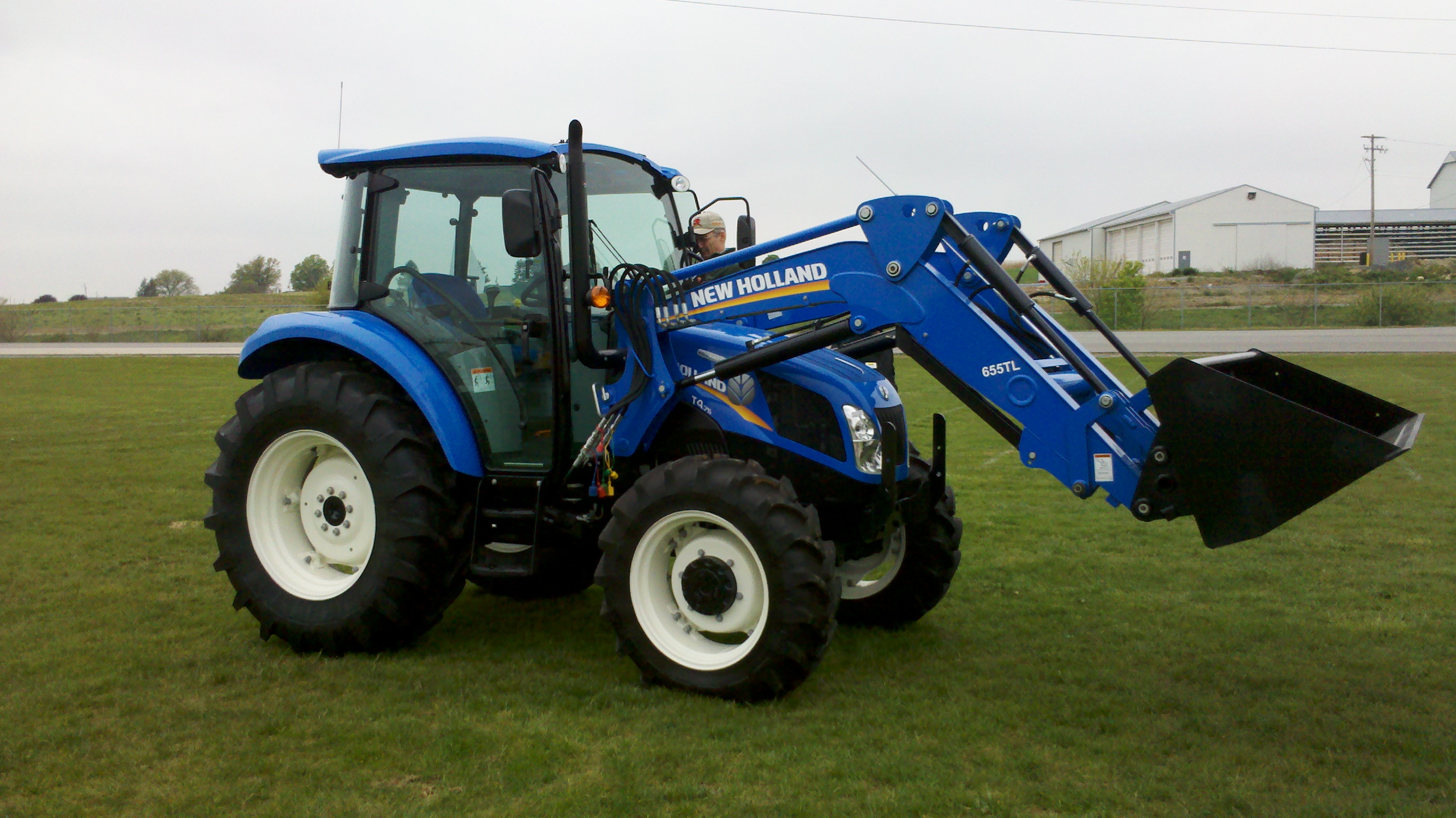 New Holland tractor