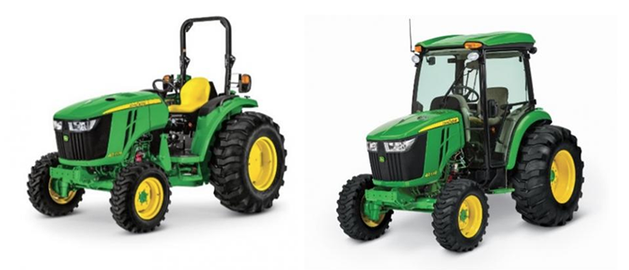 John Deere 4M & 4R compact utility tractors