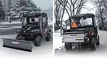 SnowEx UTV Mid-Duty Plow & Stainless Steel Drop Spreader