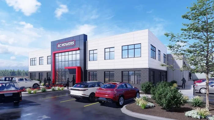 RC Mowers Factory Rendering