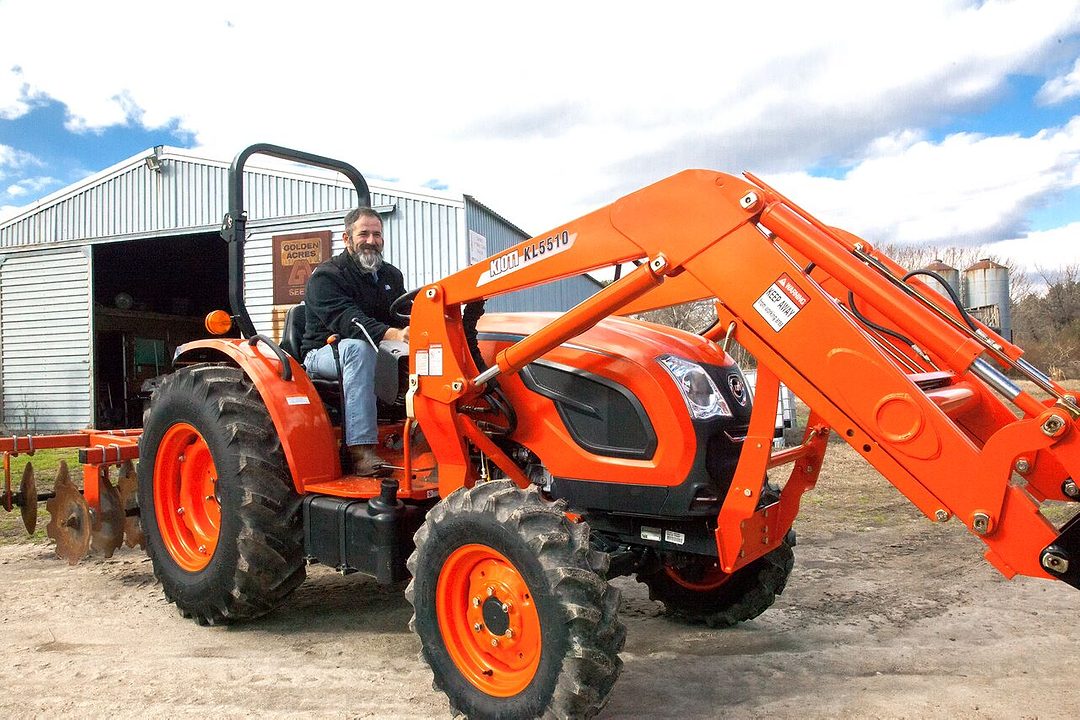 KIOTI Tractor Donates DK5510 HS to Veteran’s Farm of North Carolina