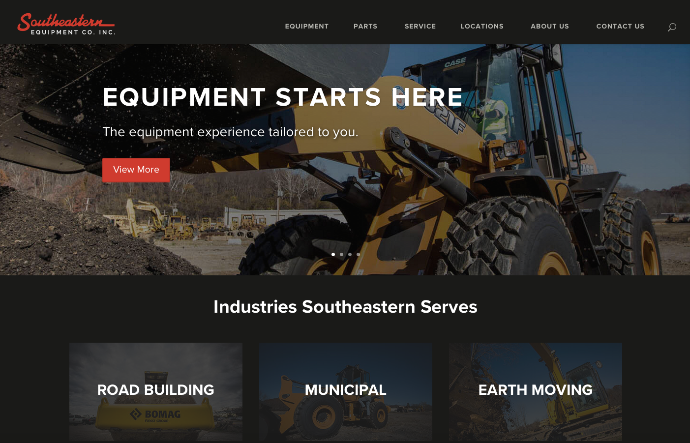 Southeastern Equipment Website