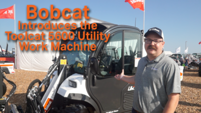 Bobcat Introduces the Toolcat 5600 Utility Work Machine